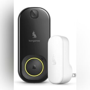 Kangaroo Smart Photo Doorbell + Indoor Chime…